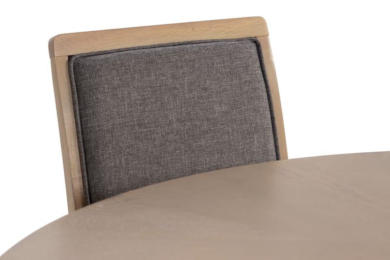 Grivita Rund Spisebordssæt 120 cm med 4 st Cadmos Spisebords - Hvid - Spisebordssæt