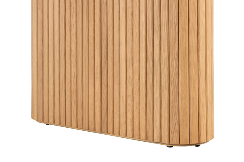 Noira Spisebord 220 cm Massiv Eg med 6st Gemmiano Spisebords - Natur - Møbler - Borde - Spisebordssæt