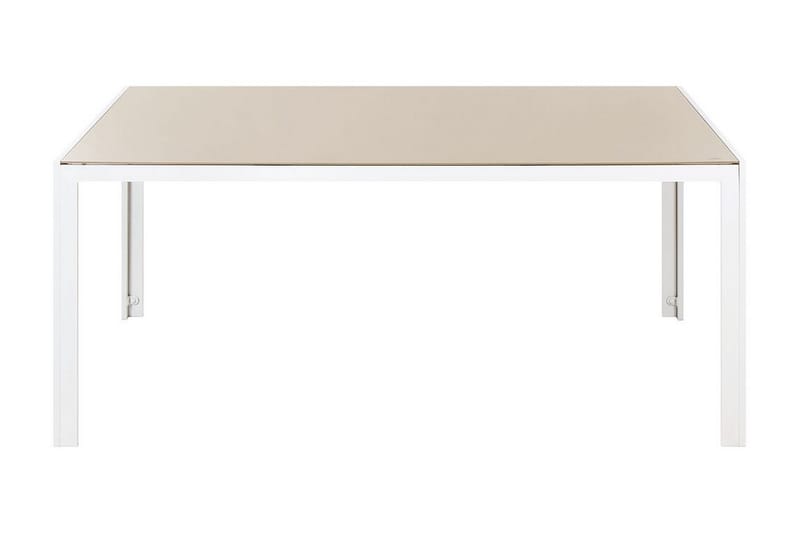 Tuiriz Spisebord 160x91 cm - Beige/Hvid - Møbler - Borde - Spisebord og køkkenbord