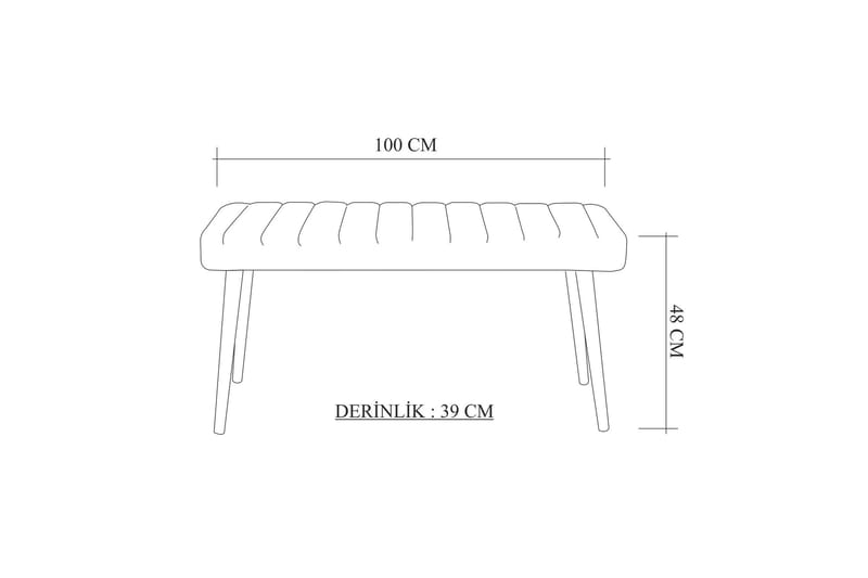 Valsot Spisebord 110 cm - Eg - Møbler - Borde - Spisebord og køkkenbord