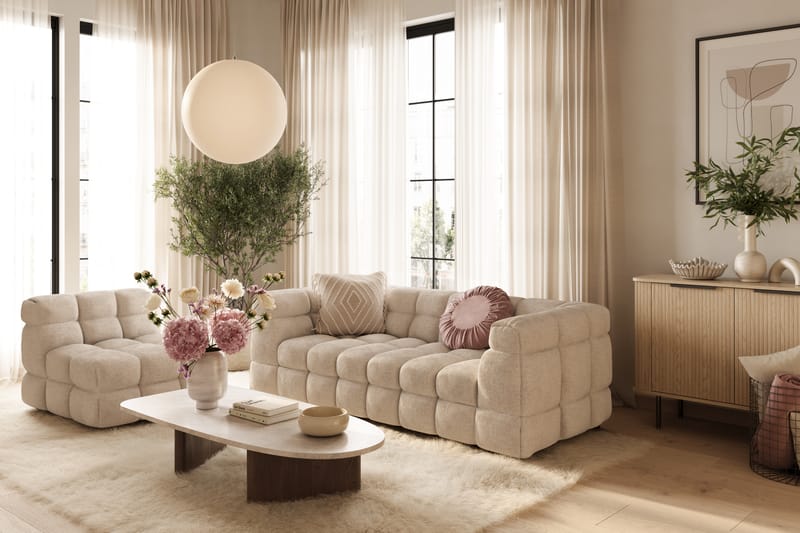 Elise Lænestol - Beige - Møbler - Sofaer