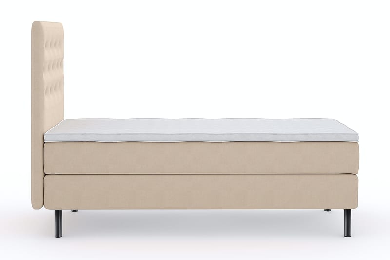 Wega Kontinentalseng 90x200 cm - Beige - Møbler - Senge - Familieseng