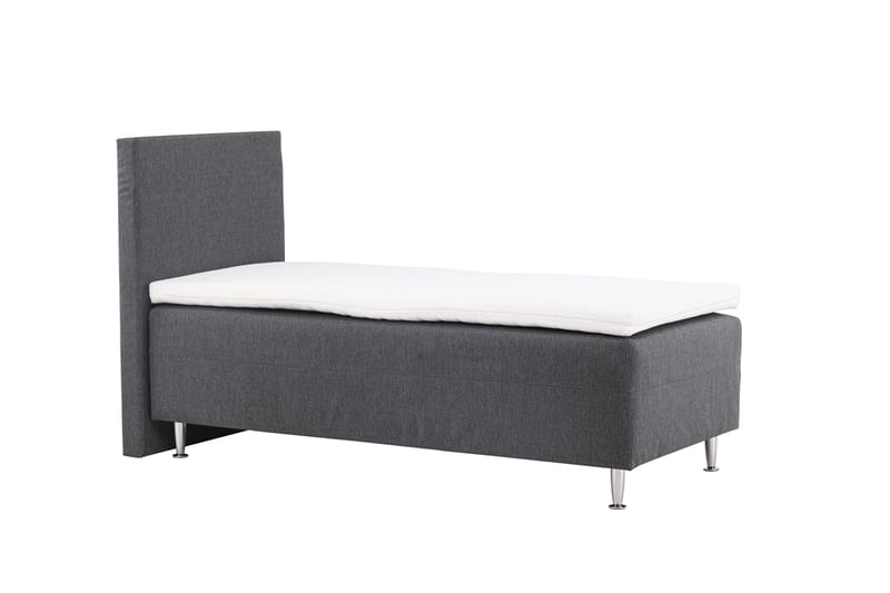 Mesa Sengpakke Ramseng 90x200 cm - Mørkegrå - Møbler - Senge - Komplet sengepakke