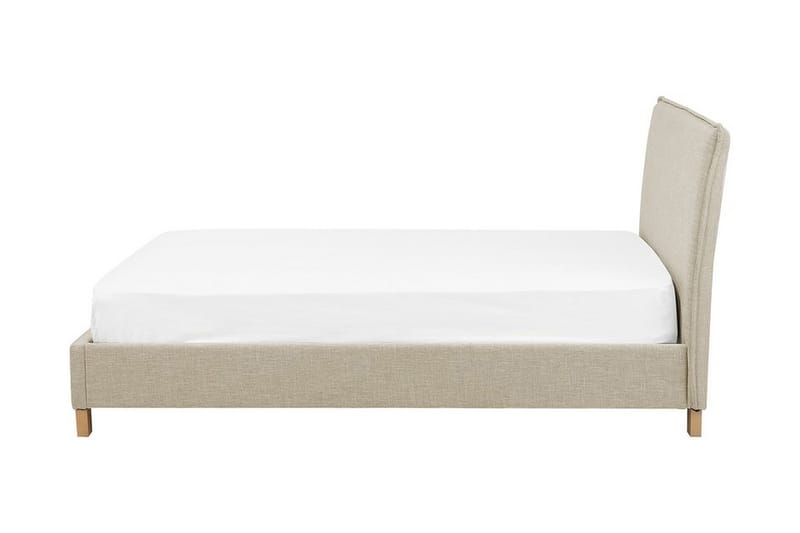 Sennez Dobbelt seng 140 | 200 cm - Beige - Boxmadras & boxseng