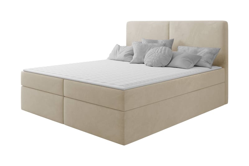 Garris Sengepakke Kontinentalseng 180x200 cm - Beige - Møbler - Senge - Komplet sengepakke