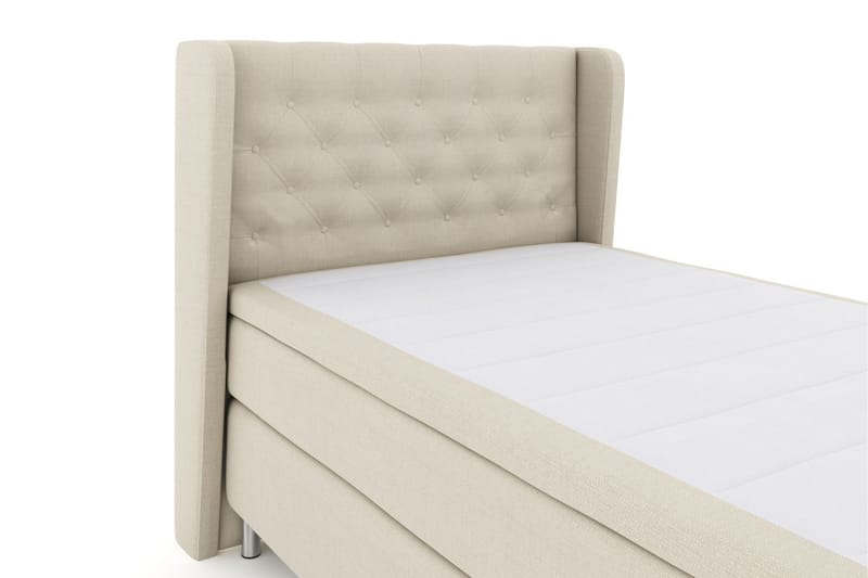 Select No 4 Komplet Sengepakke 120x200 Medium - Beige/Metal - Møbler - Senge - Komplet sengepakke