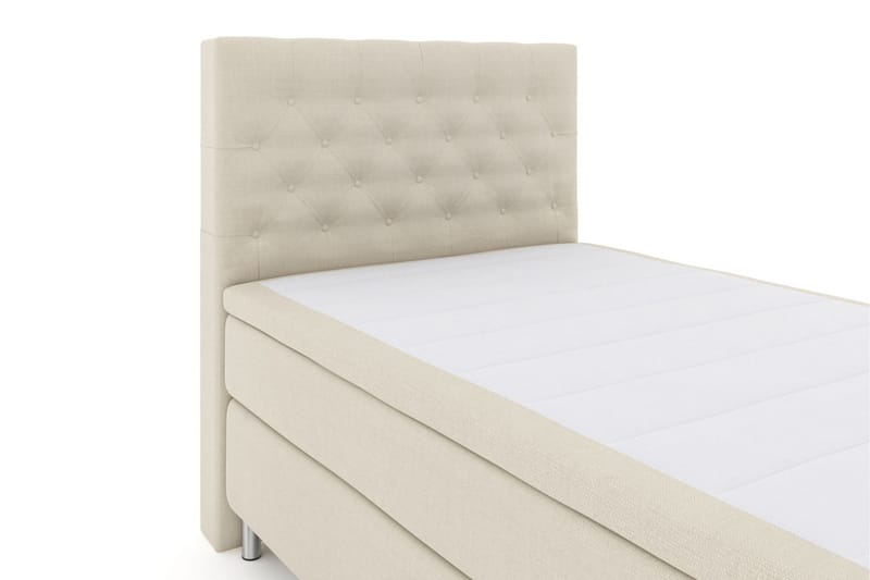 Select No 4 Komplet Sengepakke 120x200 Medium - Beige/Metal - Møbler - Senge - Komplet sengepakke