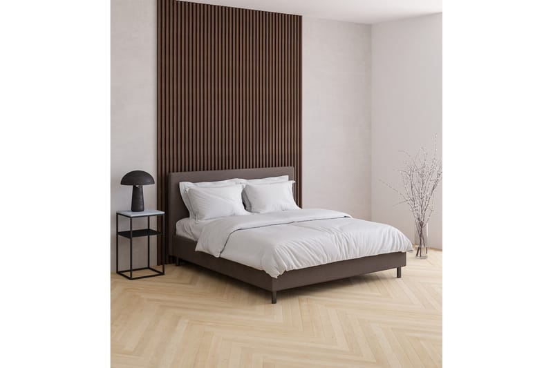 Divine Kontinentalseng - 120x200 Beige (+Flere valg) - Møbler - Senge - Komplet sengepakke