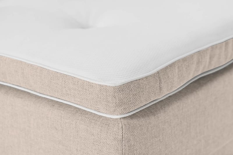 Ella Familieseng 240x210  cm - (+Flere valg) Beige - Møbler - Senge - Kontinentalsenge