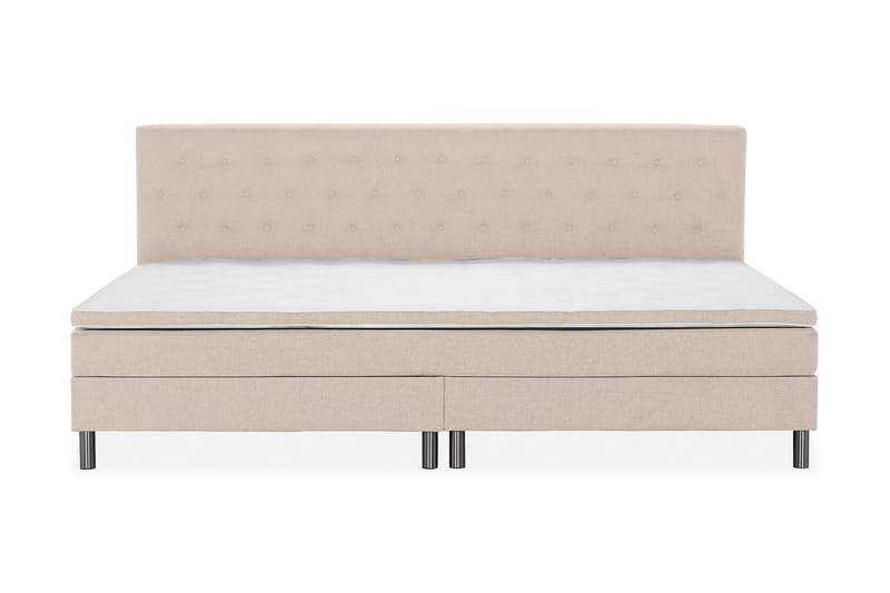 Ella Familieseng 280x210  cm - (+Flere valg) Beige - Møbler - Senge - Kontinentalsenge