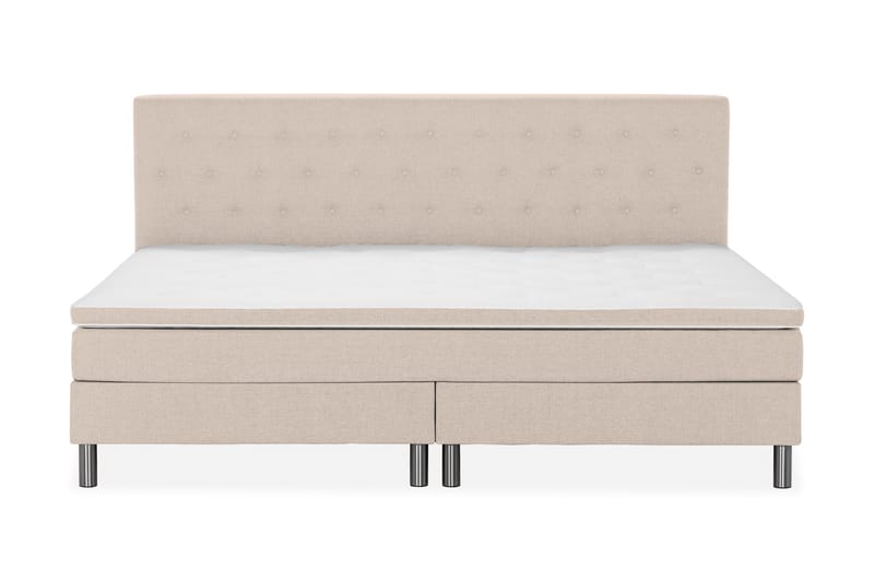 Ella Familieseng Sengepakke 240x210  cm - (+Flere valg) Beige - Komplet sengepakke - Kontinentalsenge