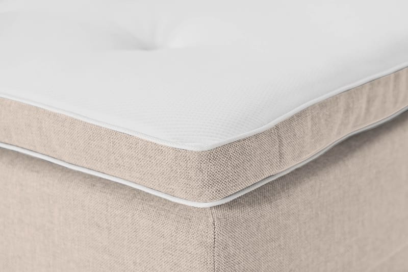 Ella Familieseng Sengepakke 240x210  cm - (+Flere valg) Beige - Møbler - Senge - Komplet sengepakke