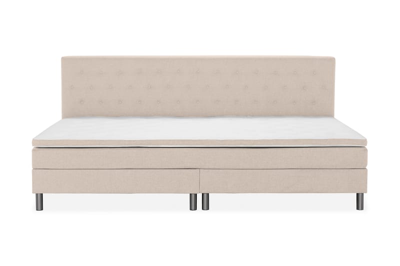 Ella Familieseng Sengepakke 280x210  cm - (+Flere valg) Beige - Møbler - Senge - Komplet sengepakke