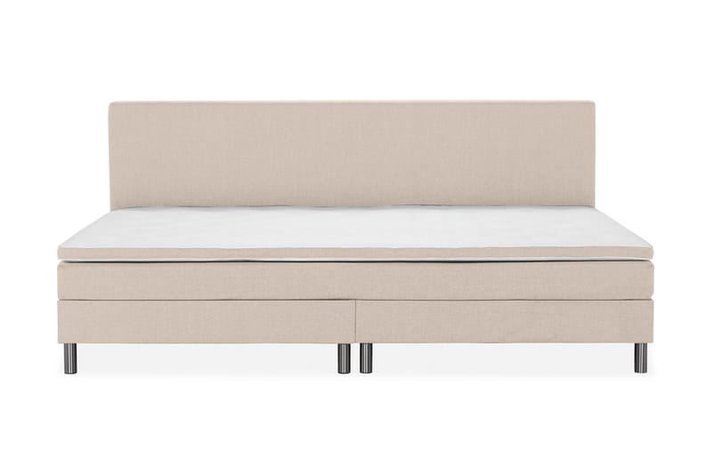 Ella Familieseng Sengepakke 280x210  cm - (+Flere valg) Beige - Møbler - Senge - Komplet sengepakke