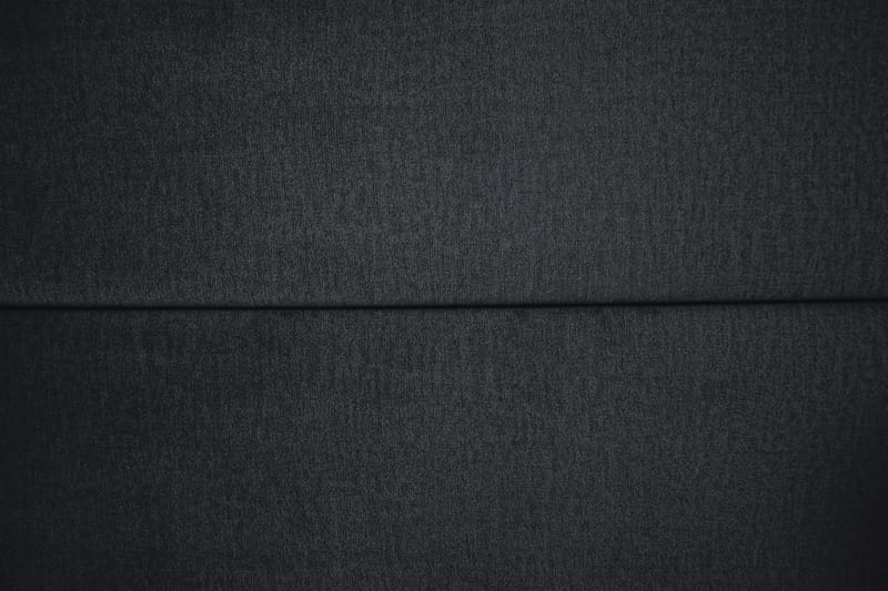 Royal Velvet Komplett Sengpakke 180x200 cm - Sort med Lave Sorte Ben - Møbler - Senge - Komplet sengepakke