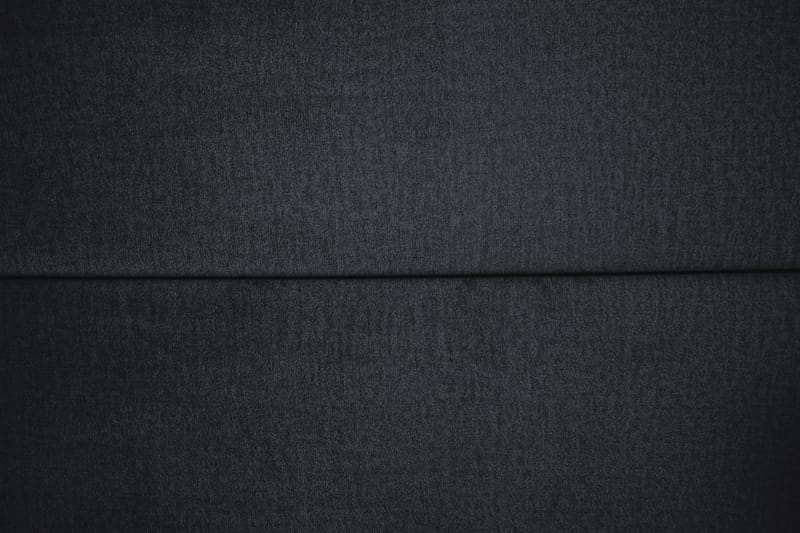 Royal Velvet Komplett Sengpakke 210x210 cm - Sort med Lave Sølvben - Møbler - Senge - Komplet sengepakke