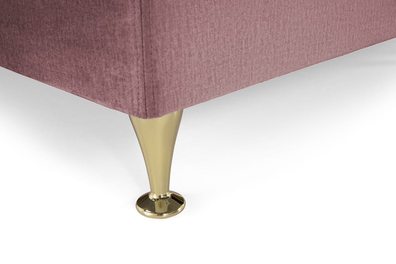 Royal Velvet Kontinentalseng 160x200 cm - Rosa - Møbler - Senge - Komplet sengepakke