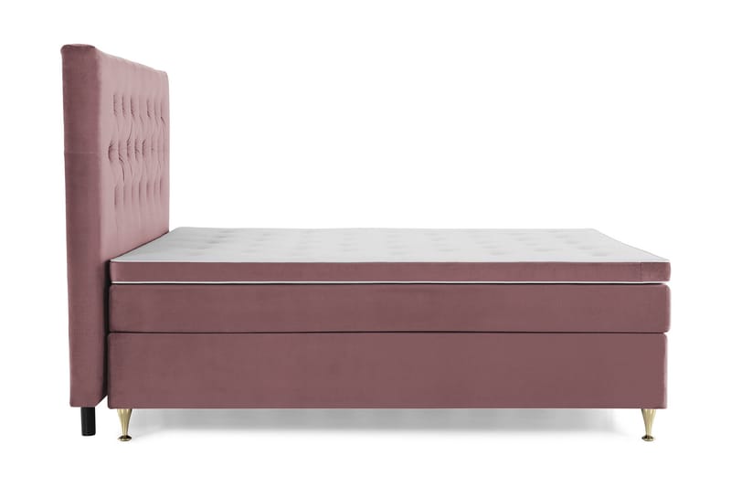 Royal Velvet Kontinentalseng 180x200 cm - Rosa - Møbler - Senge - Komplet sengepakke