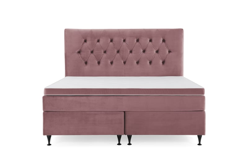 Royal Velvet Kontinentalseng 180x200 cm - Rosa - Møbler - Senge - Kontinentalsenge