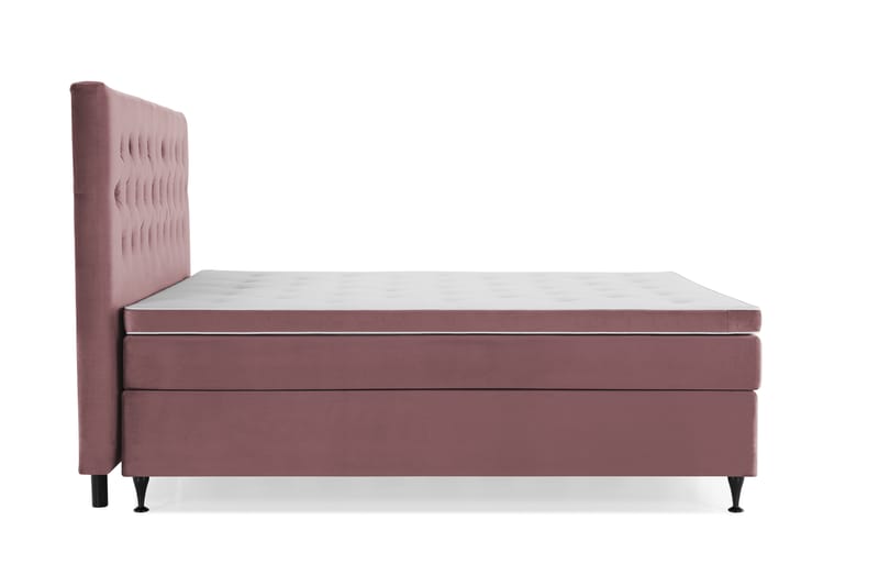 Royal Velvet Kontinentalseng 180x210 cm - Rosa - Møbler - Senge - Komplet sengepakke