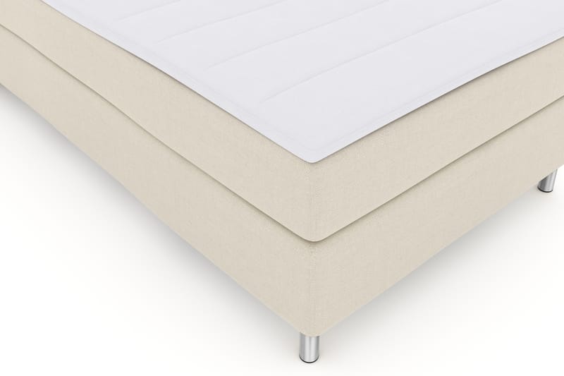 Select No 3 Komplet Sengepakke 120x200 Fast - Beige/Metal - Møbler - Senge - Komplet sengepakke