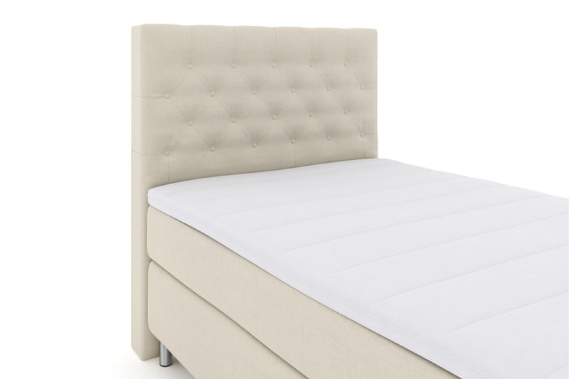 Select No 3 Komplet Sengepakke 120x200 Medium - Beige/Metal - Møbler - Senge - Komplet sengepakke