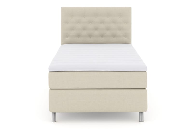 Select No 3 Komplet Sengepakke 120x200 Medium - Beige/Metal - Møbler - Senge - Komplet sengepakke