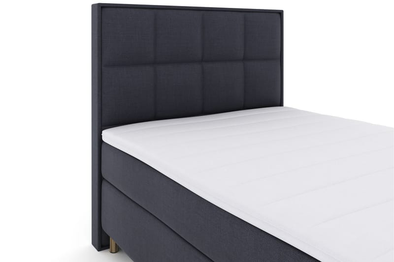 Select No 3 Komplet Sengepakke 140x200 Fast/Medium - Blå/Kobber - Møbler - Senge - Komplet sengepakke