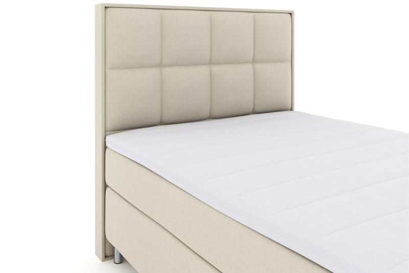 Select No 3 Komplet Sengepakke 140x200 Medium - Beige/Metal - Komplet sengepakke - Kontinentalsenge - Dobbeltsenge