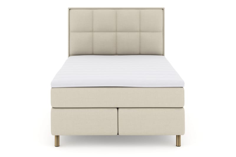 Select No 3 Komplet Sengepakke 160x200 Fast - Beige/Kobber - Møbler - Senge - Komplet sengepakke