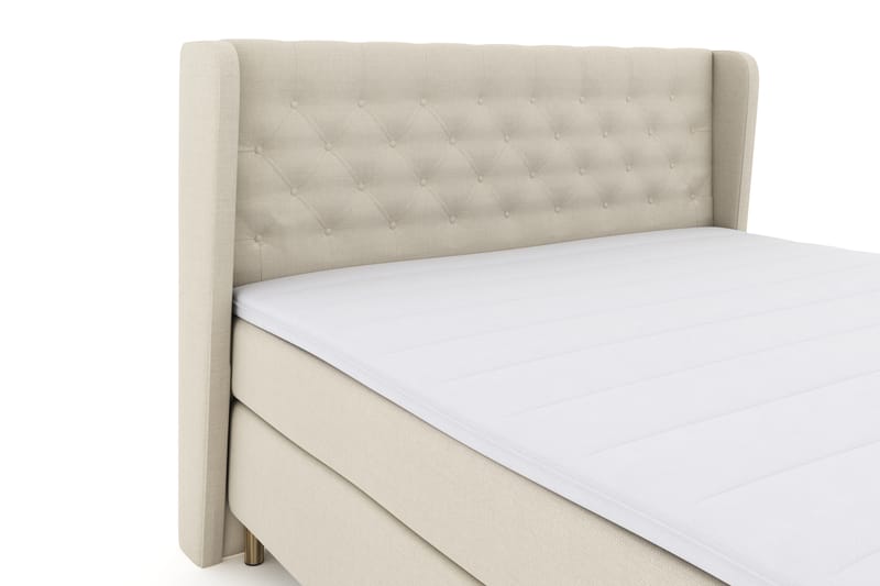 Select No 3 Komplet Sengepakke 180x200 Fast - Beige/Kobber - Møbler - Senge - Komplet sengepakke