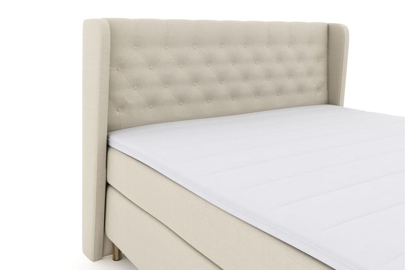 Select No 3 Komplet Sengepakke 180x200 Fast/Medium - Beige/Kobber - Komplet sengepakke - Kontinentalsenge - Dobbeltsenge