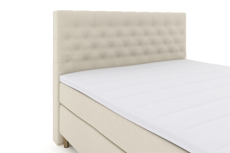 Select No 3 Komplet Sengepakke 180x200 Fast/Medium - Beige/Kobber - Møbler - Senge - Komplet sengepakke