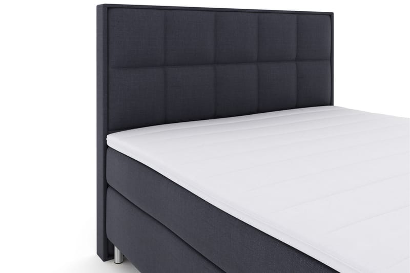 Select No 3 Komplet Sengepakke 180x200 Fast/Medium - Blå/Metal - Møbler - Senge - Komplet sengepakke