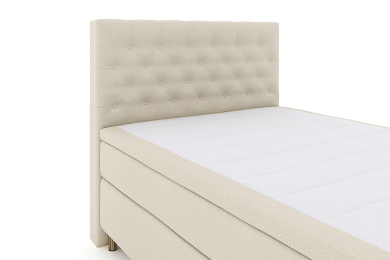 Select No 4 Komplet Sengepakke 140x200 Fast - Beige/Kobber - Møbler - Senge - Komplet sengepakke