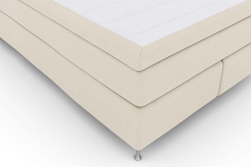 Select No 4 Komplet Sengepakke 140x200 Fast - Beige/Sølv - Møbler - Senge - Komplet sengepakke