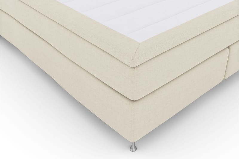 Select No 4 Komplet Sengepakke 160x200 Fast/Medium - Beige/Sølv - Møbler - Senge - Komplet sengepakke