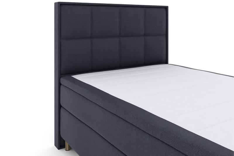 Select No 4 Komplet Sengepakke 160x200 Fast/Medium - Blå/Metal - Møbler - Senge - Komplet sengepakke