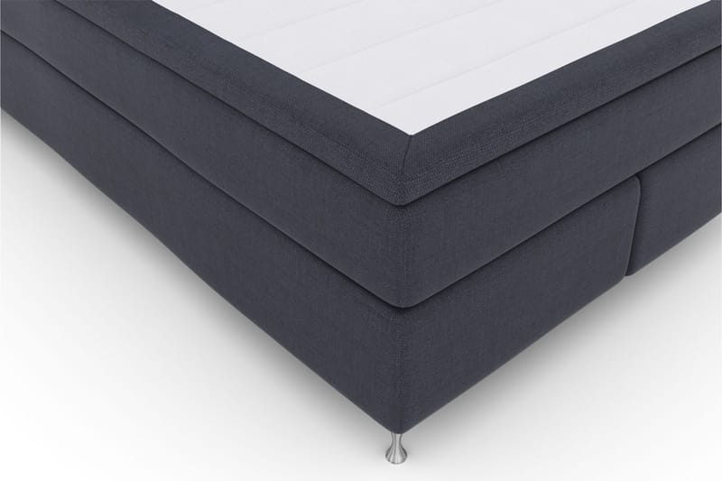 Select No 4 Komplet Sengepakke 160x200 Fast/Medium - Blå/Sølv - Komplet sengepakke - Kontinentalsenge - Dobbeltsenge