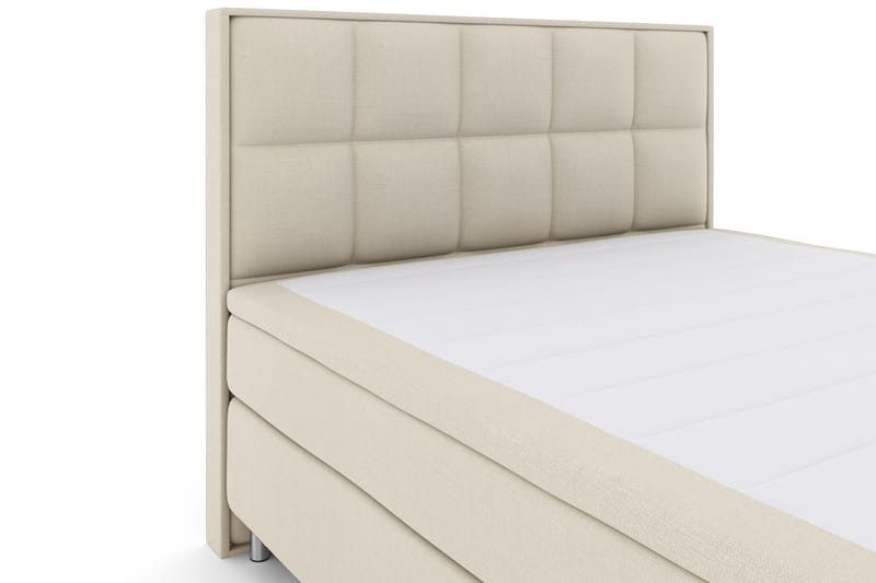 Select No 4 Komplet Sengepakke 180x200 Fast - Beige/Metal - M�øbler - Senge - Komplet sengepakke