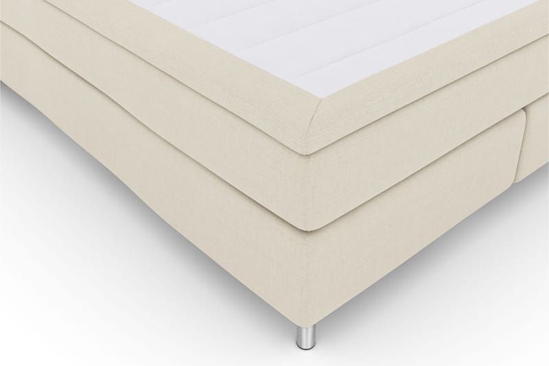 Select No 4 Komplet Sengepakke 180x200 Fast/Medium - Beige/Metal - Møbler - Senge - Komplet sengepakke