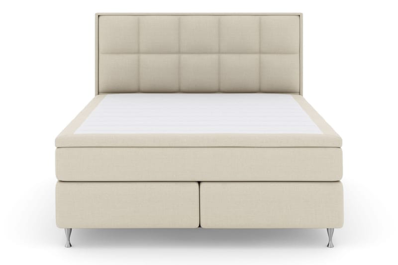 Select No 4 Komplet Sengepakke 180x200 Medium - Beige/Sølv - Møbler - Senge - Komplet sengepakke