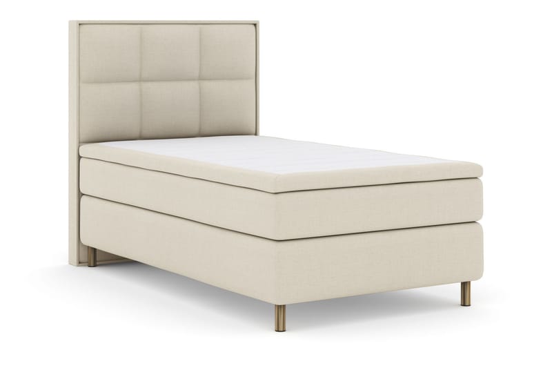 Select No 5 Komplet Sengepakke 120x200 Fast Latex - Beige/Kobber - Møbler - Senge - Komplet sengepakke