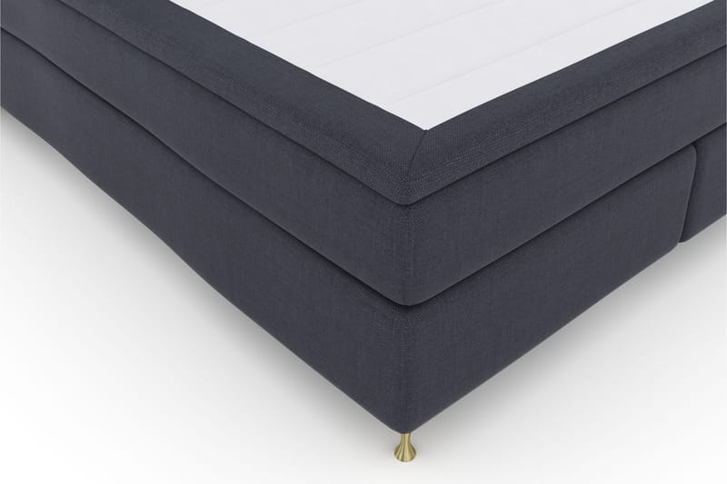 Select No 5 Komplet Sengepakke 180x200 Fast Latex - Blå/Guld - Møbler - Senge - Komplet sengepakke