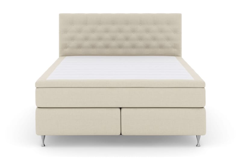 Select No 5 Komplet Sengepakke 180x200 Fast Watergel - Beige/Sølv - Møbler - Senge - Komplet sengepakke