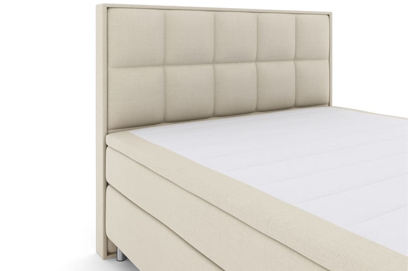 Select No 5 Komplet Sengepakke 180x200 Medium Latex - Beige/Metal - Møbler - Senge - Komplet sengepakke