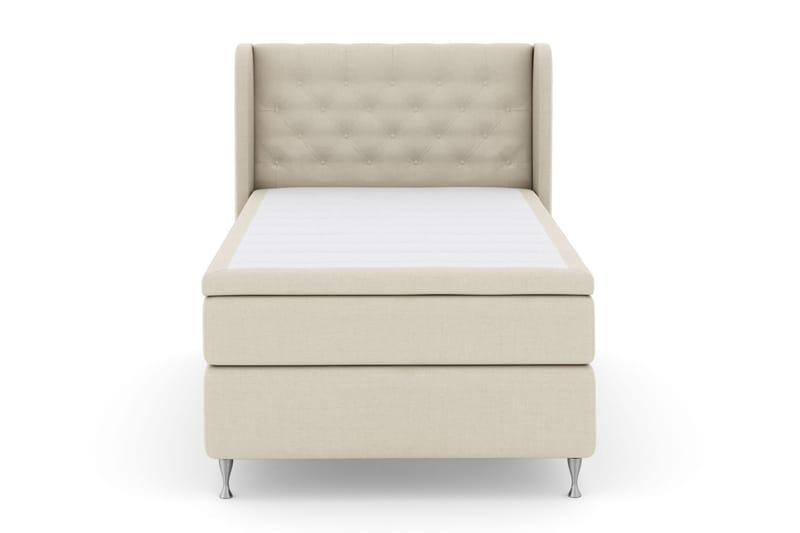 Select No 6 Komplet Sengepakke 120x200 Medium Memory/Pocket - Beige/Sølv - Møbler - Senge - Komplet sengepakke