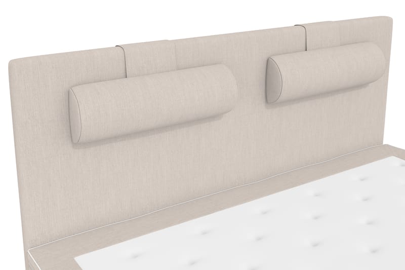 Superior Lyx Komplet Sengepakke 160 cm Beige - Egetræsben - Møbler - Senge - Komplet sengepakke