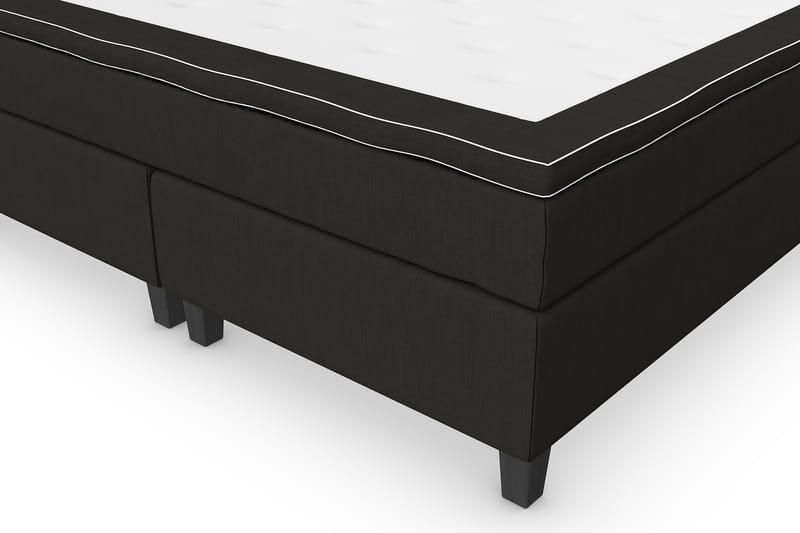 Superior Lyx Komplet Sengepakke 160 cm Sort - Sorte Ben - Møbler - Senge - Komplet sengepakke