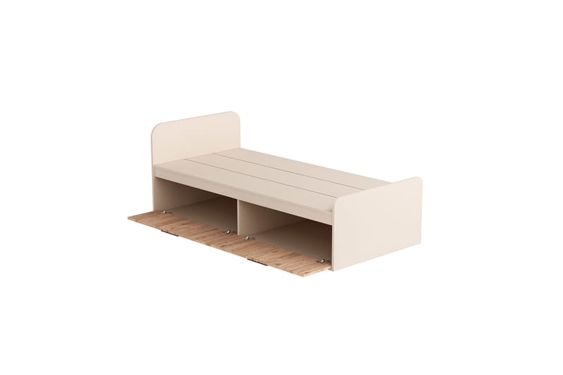 Newra Sengestel 91x194 cm - Beige - Møbler - Senge - Sengeramme & sengestel